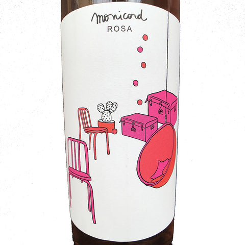 Great Bordeaux rosé, unique label by Audrey Bakx