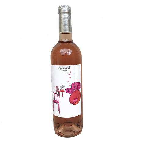 Great Bordeaux rosé, unique label by Audrey Bakx
